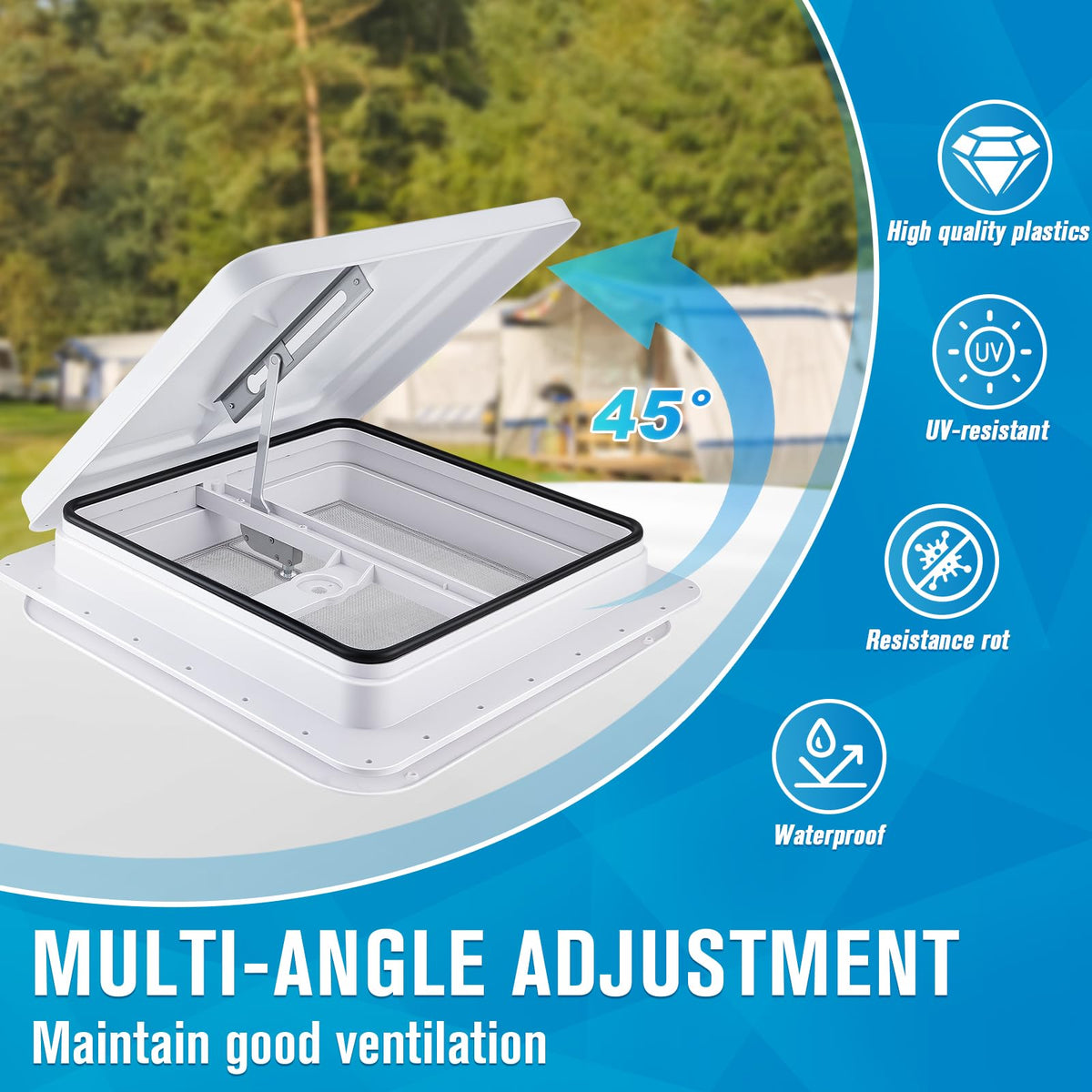 14x14 RV Roof Vent H563963