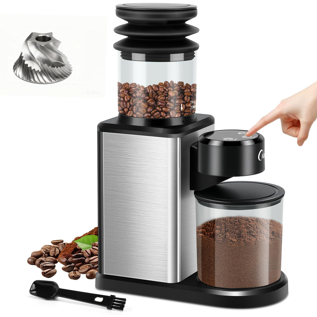 Automatic Conical Burr Coffee Grinder L1106