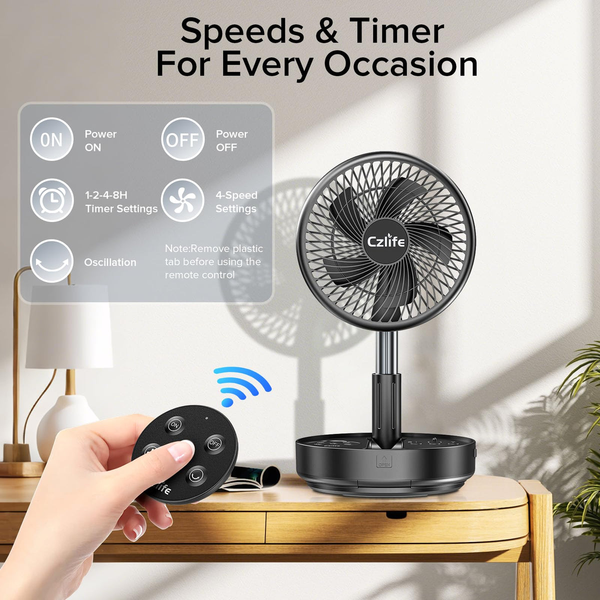 Portable Travel Fan Y96389
