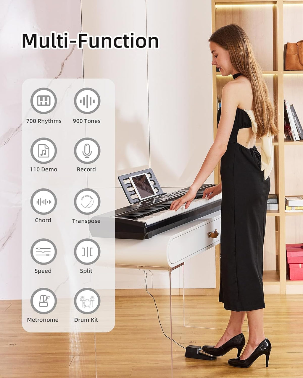 88-Key Digital Piano H5116