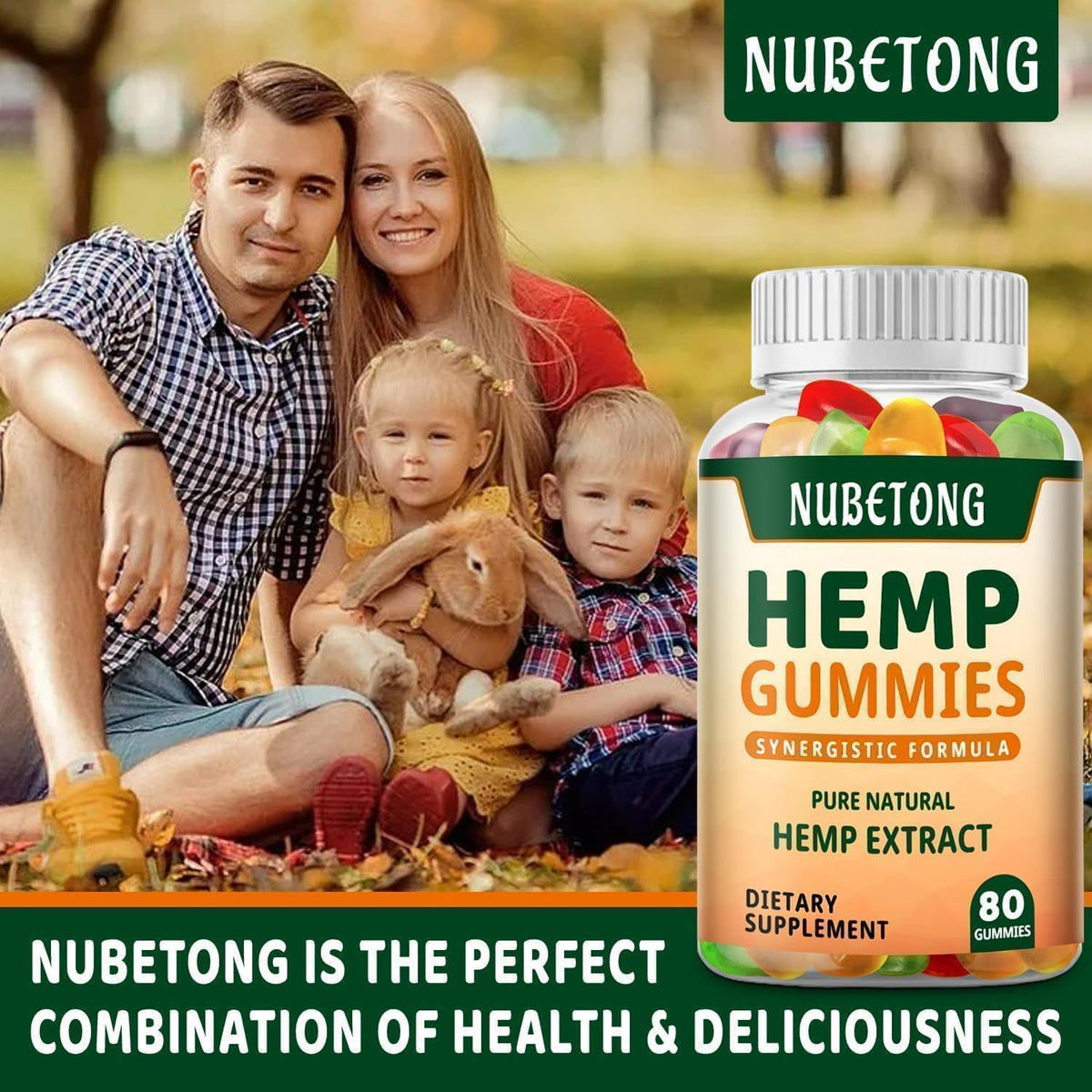 Organic Hemp Gummies Supplement M82299