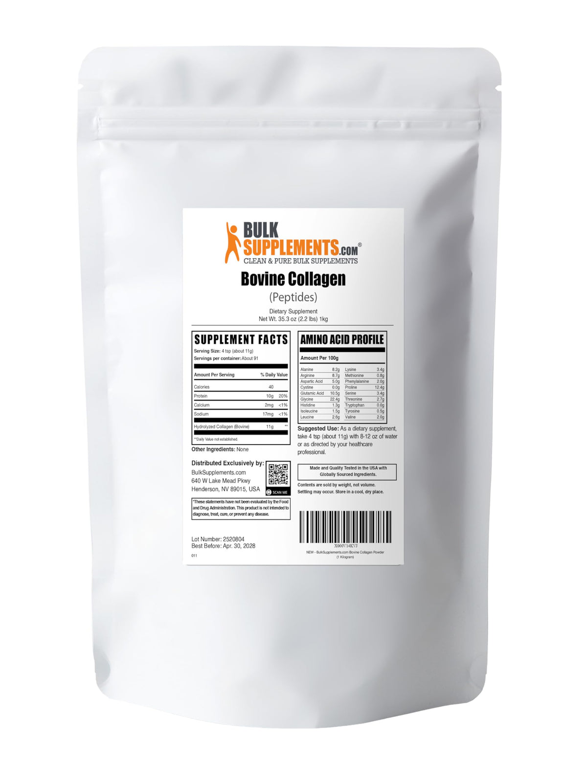 Collagen Peptides Powder 1kg S69751