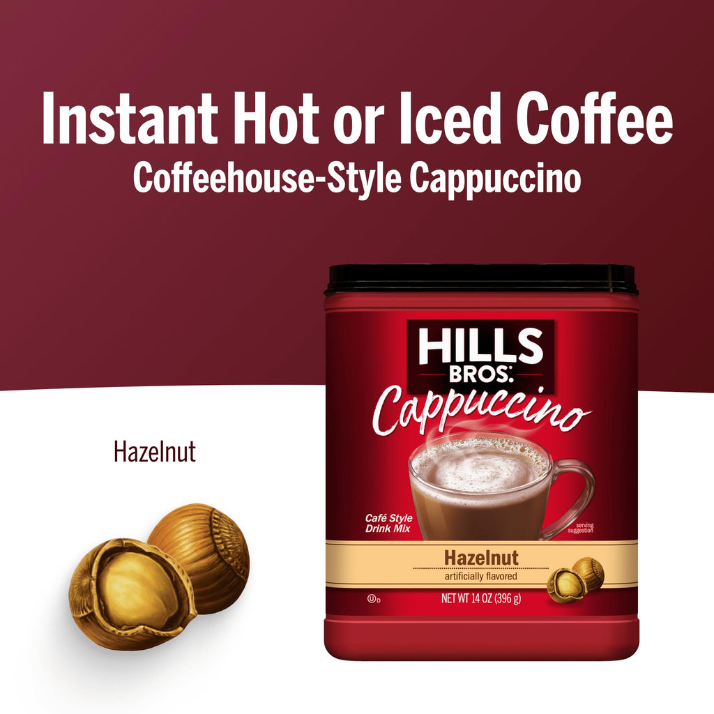 Cappuccino Mix Hazelnut 14 oz G453478