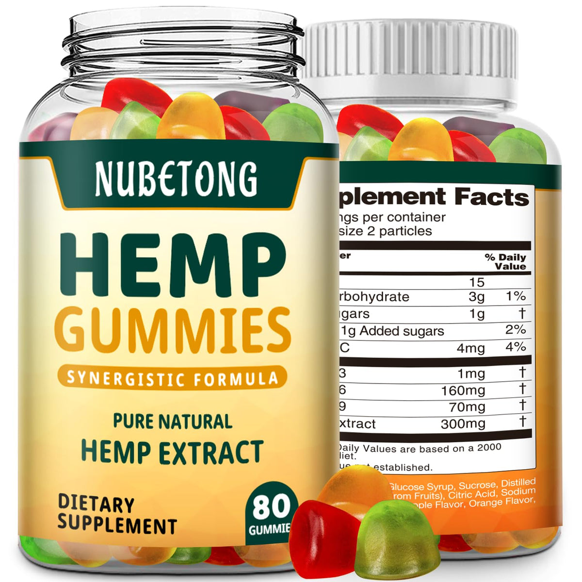 Organic Hemp Gummies Supplement M82299