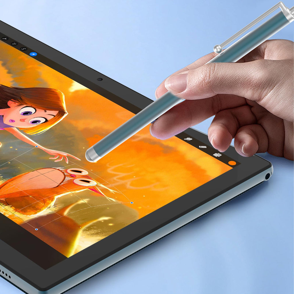 Android 15 Tablet 10.1 Inch 2 in 1 with Keyboard 8GB RAM 32GB ROM Quad-core IPS HD Touch Screen X4337