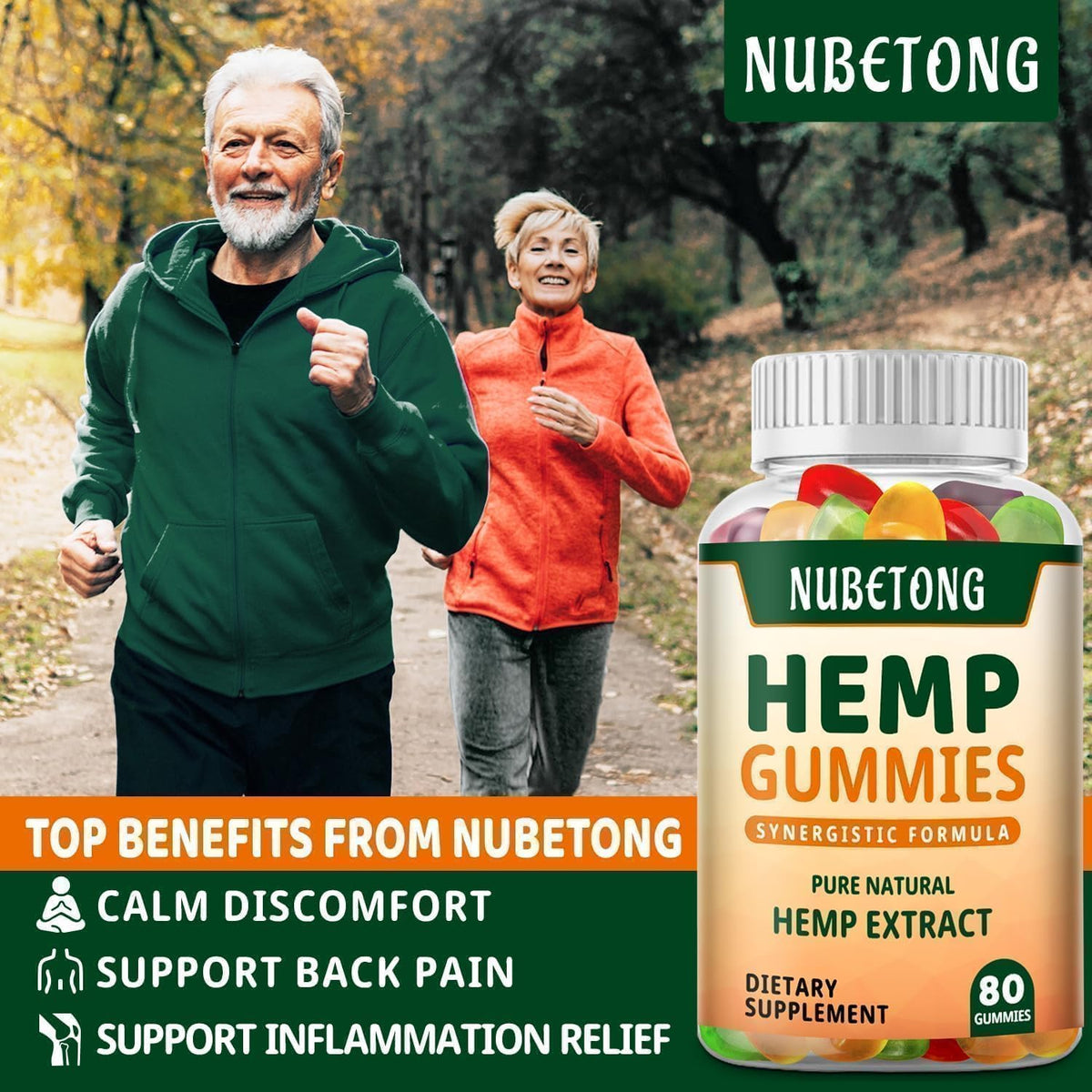 Organic Hemp Gummies Supplement M82299