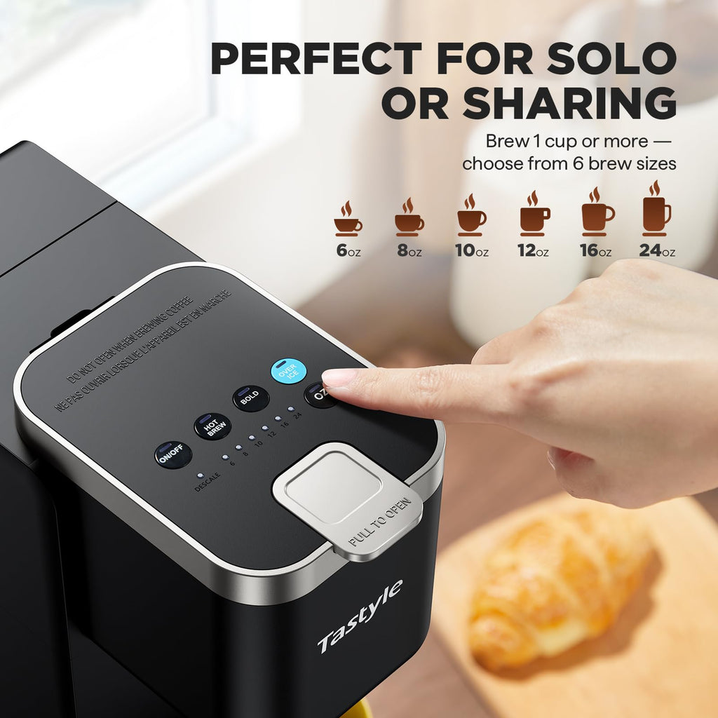 Single Serve Coffee Maker with 3 Brew Styles R2939
