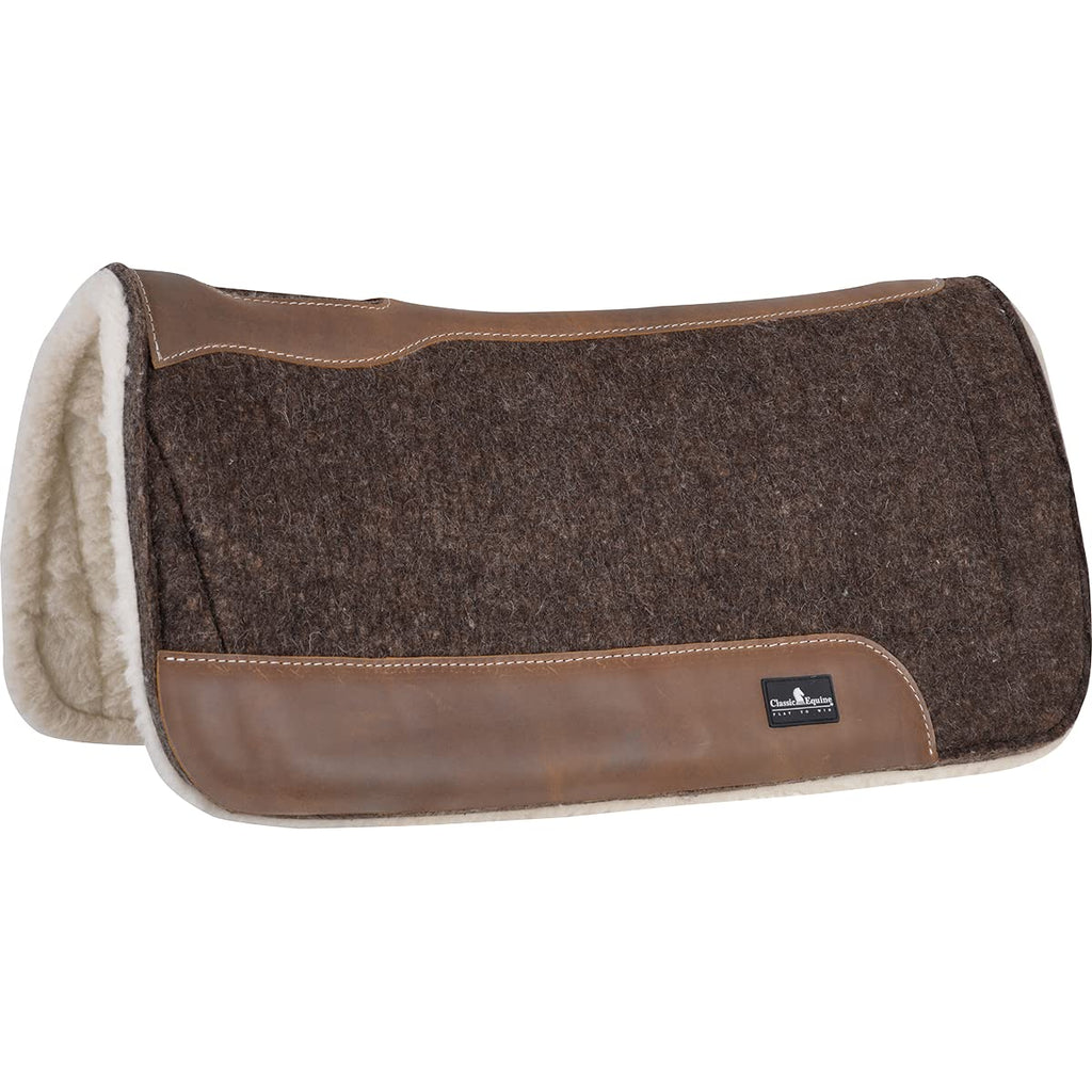 Blended Felt Saddle Pad with Fleece Bottom W44610