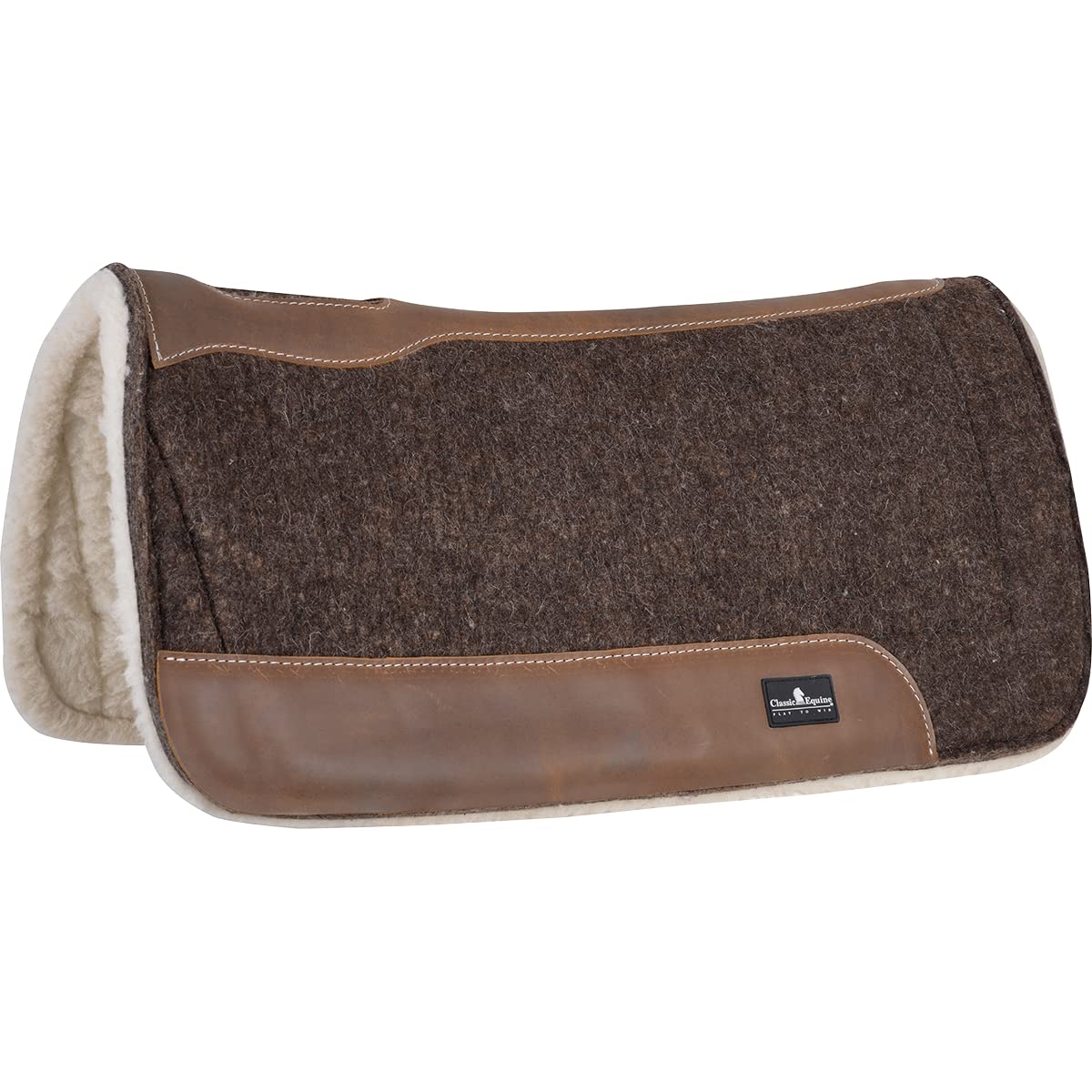 Blended Felt Saddle Pad with Fleece Bottom W44610