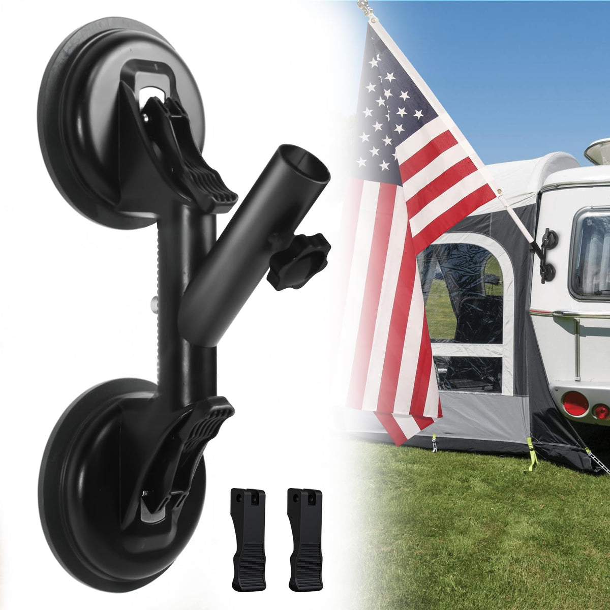 Suction Cup Flag Pole Mount I94567