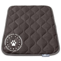 Washable Padded Crate Mats for Dogs Gray 29x18 Inch C468