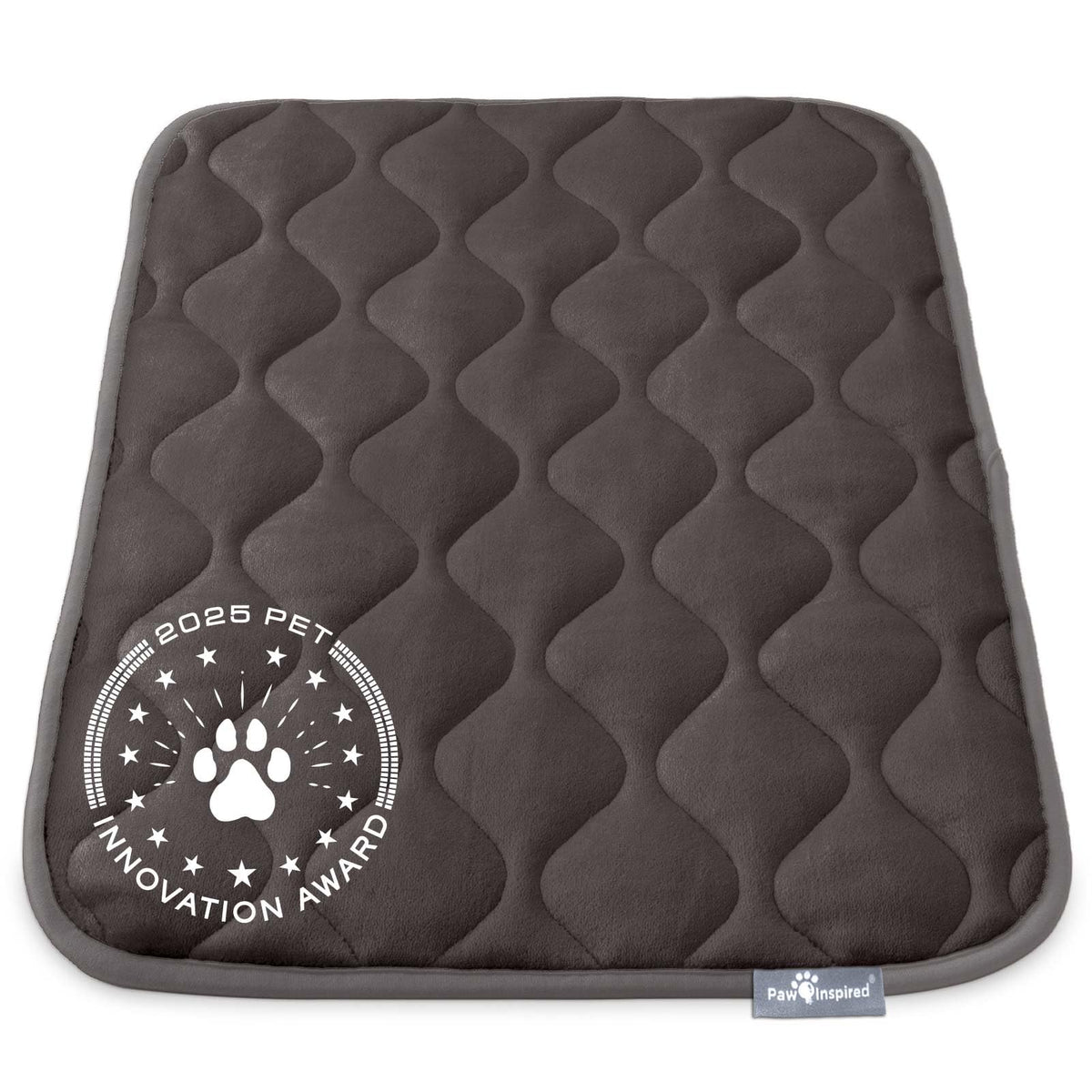 Washable Padded Crate Mats for Dogs Gray 29x18 Inch C468