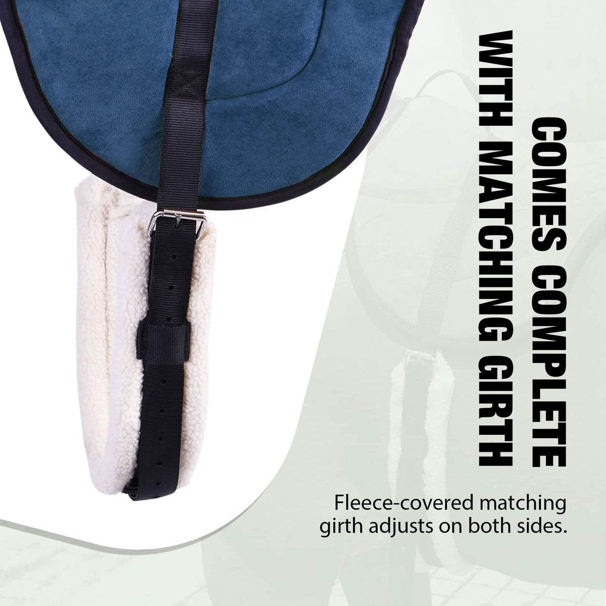 Horse Riding Pad with Matching Girth N7146