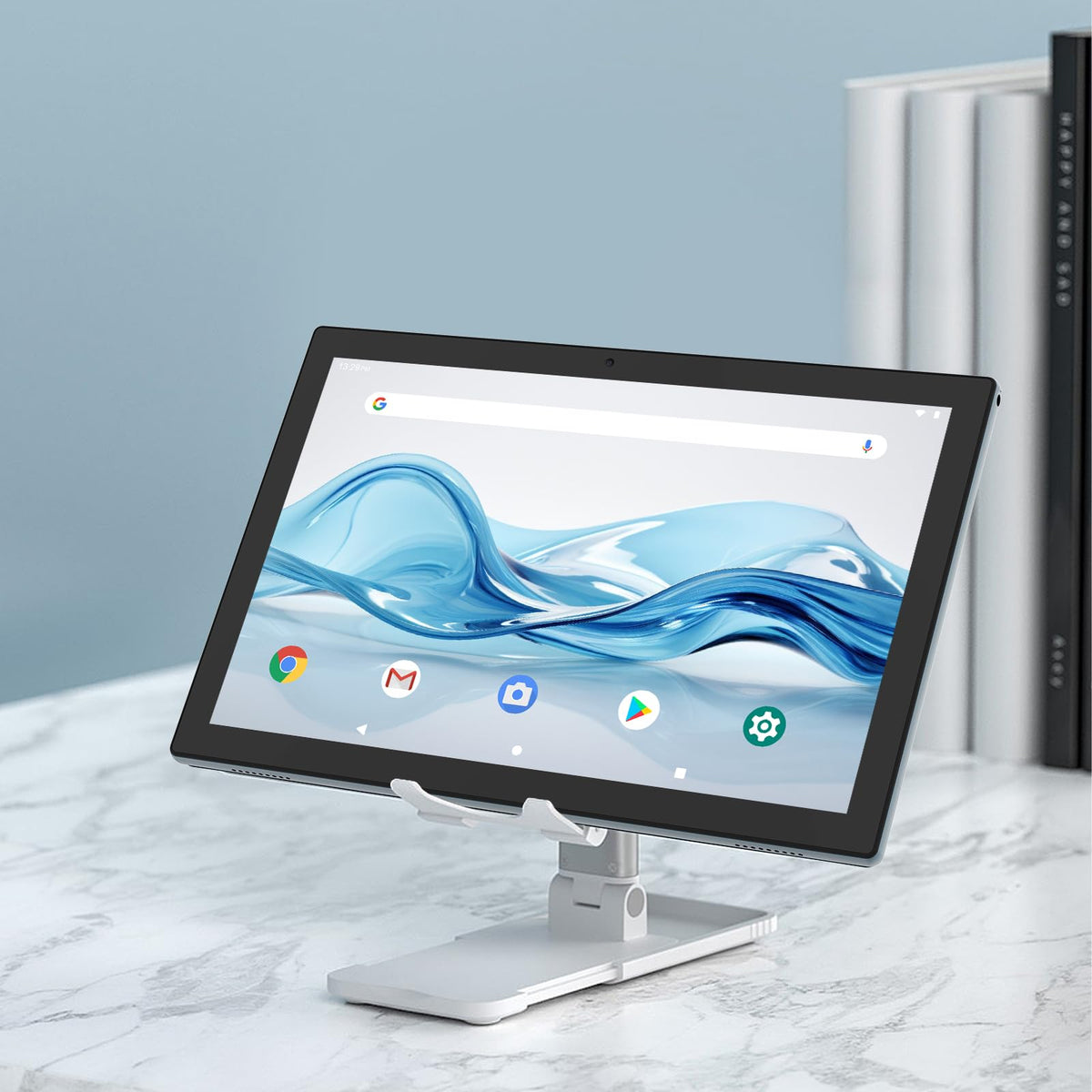 Android 15 Tablet 10.1 Inch 2 in 1 with Keyboard 8GB RAM 32GB ROM Quad-core IPS HD Touch Screen X4337