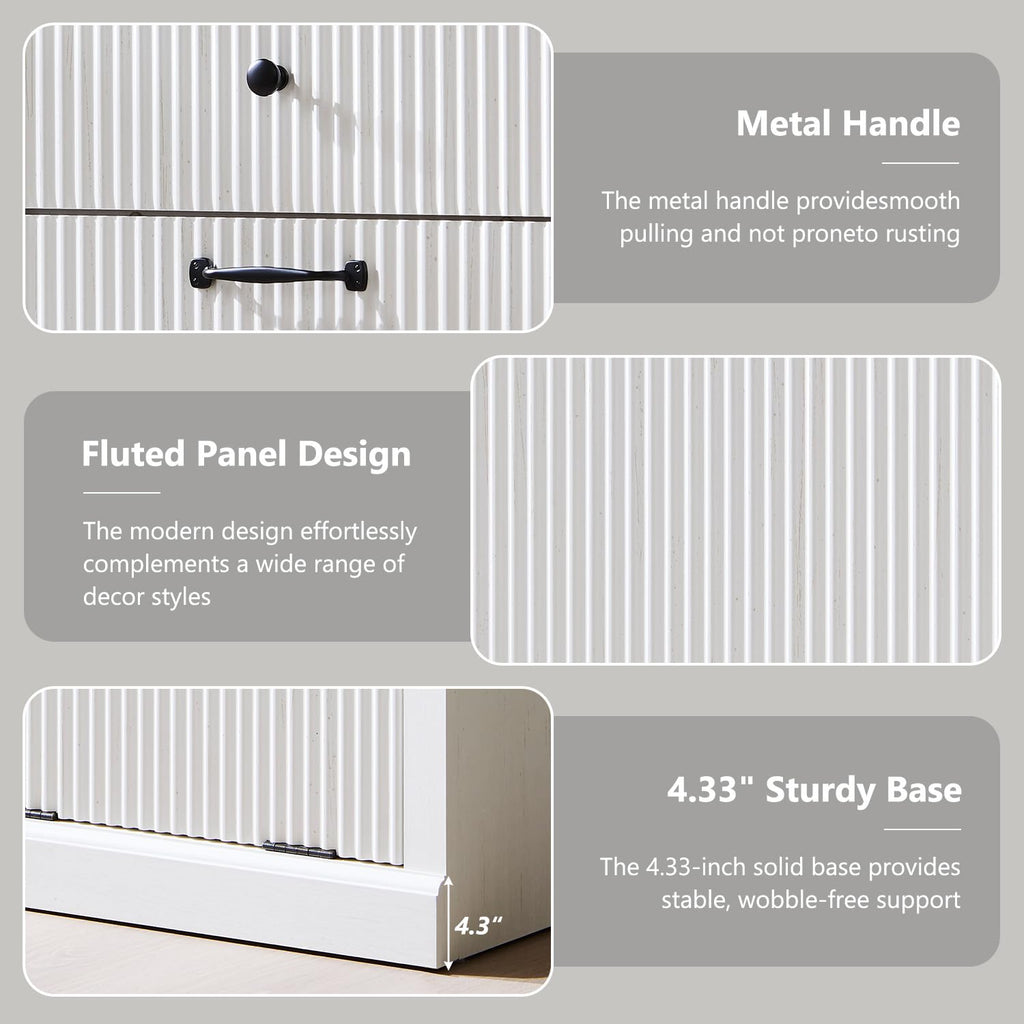 White Tilt Out Laundry Hamper Cabinet Y1102