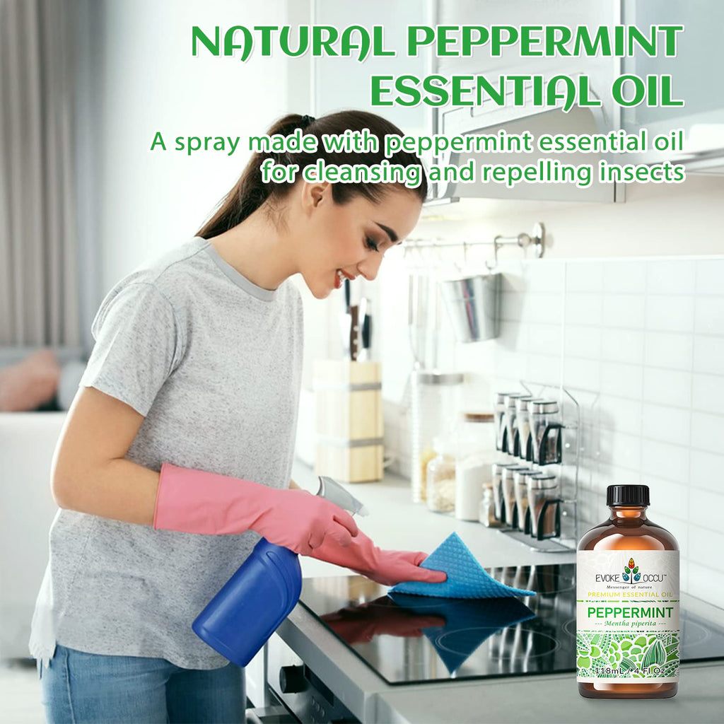 Rosemary Tea Tree Lavender Peppermint Cinnamon Essential Oil 4 FL Oz S33442