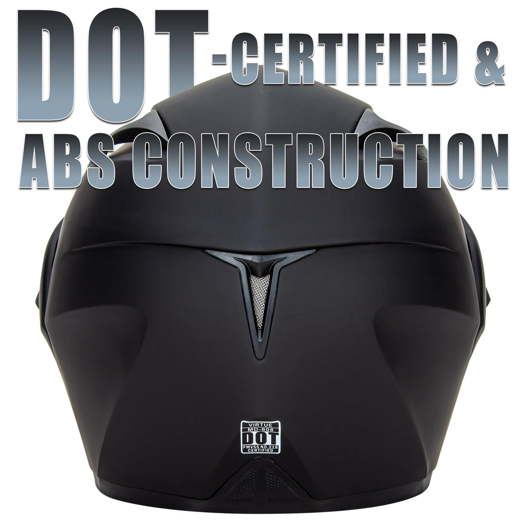 Small DOT Approved Flip Up Full Helmet X4226
