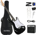 39 Inch HSS Pickups Electric Guitar Starter Kit with Amplifier Bag L10583