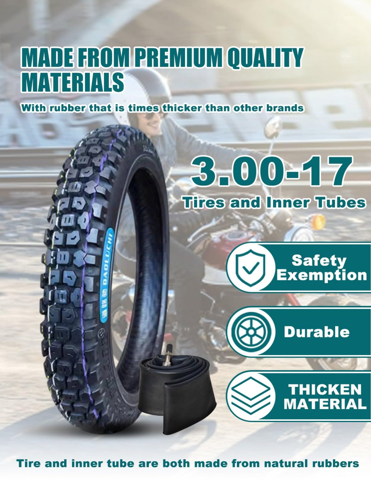 3.00-17 Scooter Tire I913222