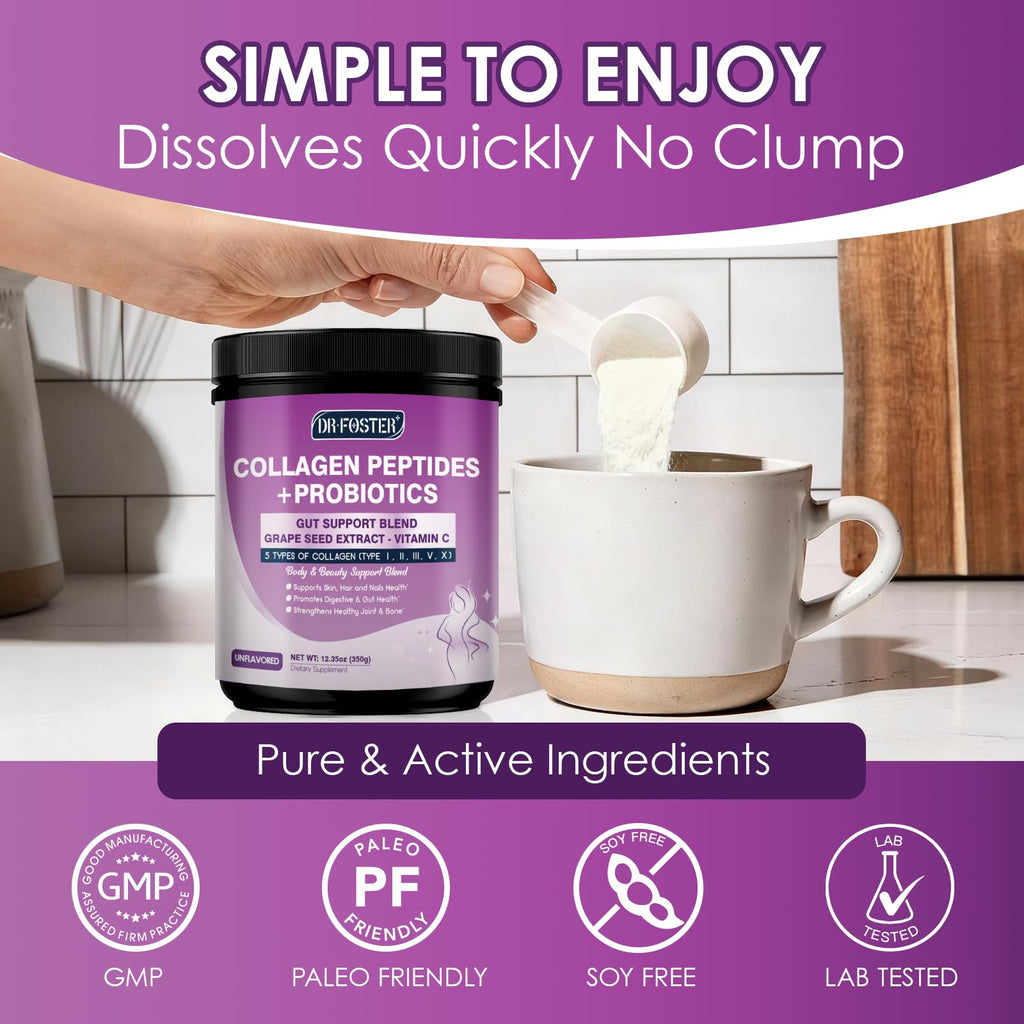 Collagen Peptides Powder with Probiotics H459248