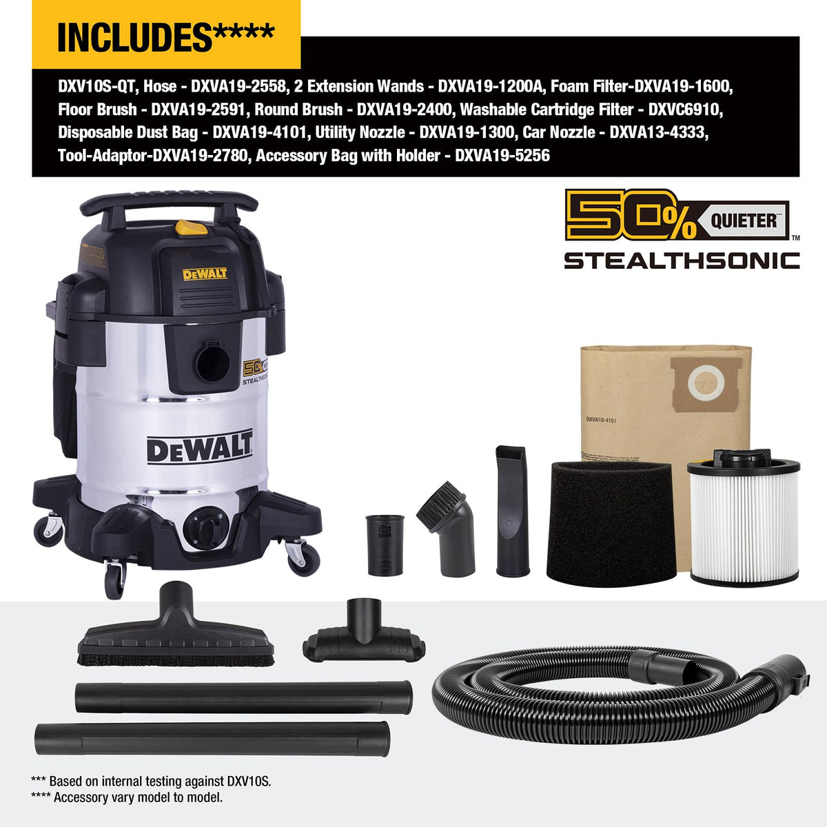 10 Gallon Wet and Dry Shop Vacuum L4640