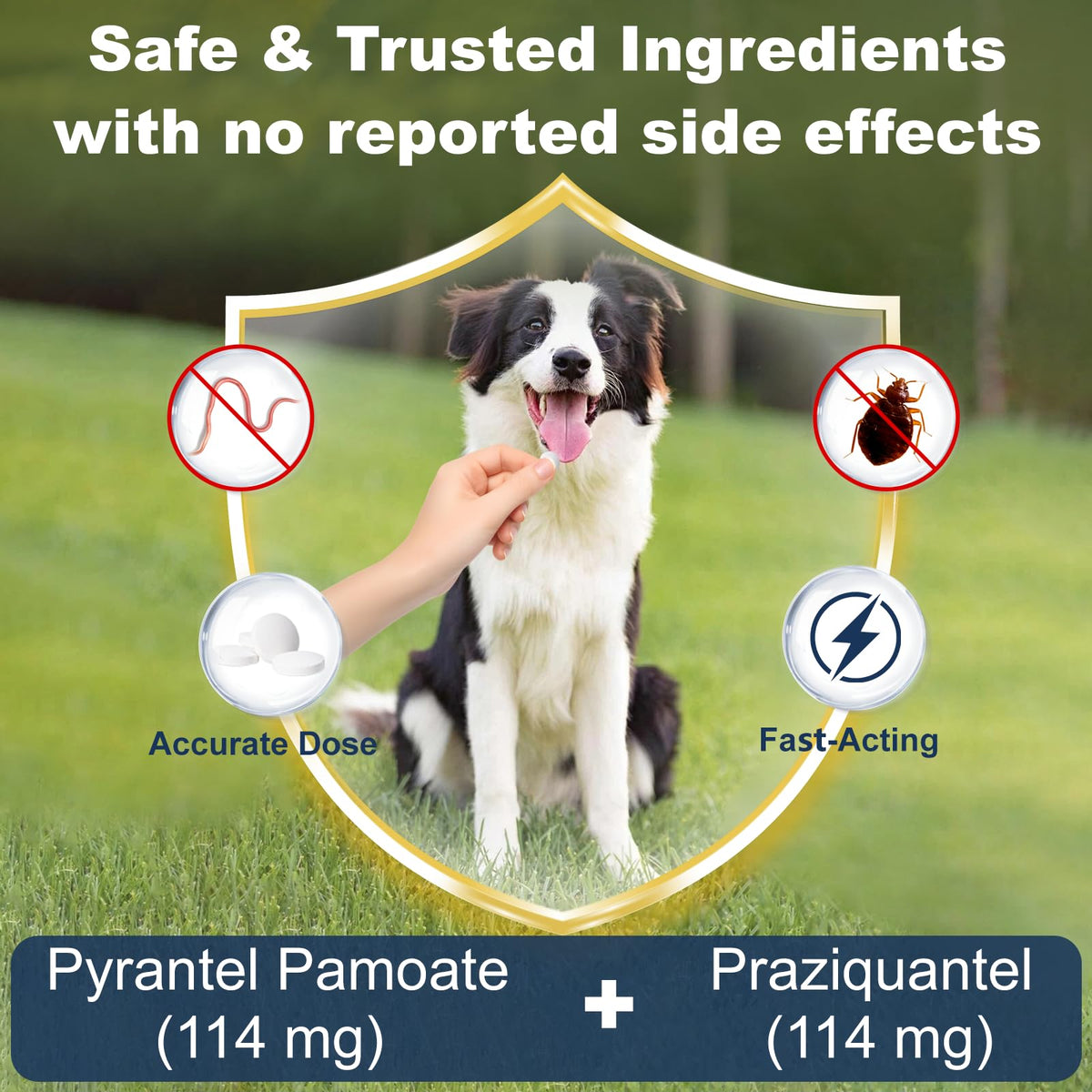 7-Way Dewormer for Dogs, 30 Tablets X945559