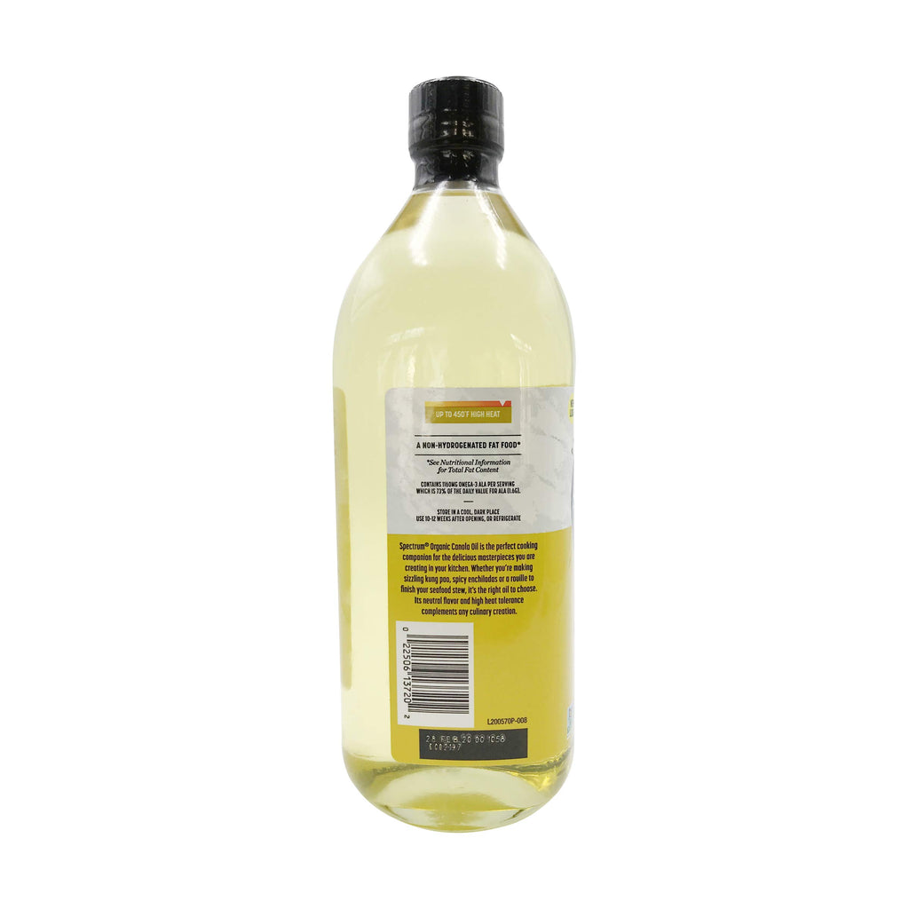 Organic Canola Oil 32 oz N954
