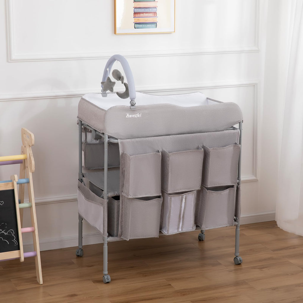 Portable Folding Baby Changing Table with 2 Drawers V312