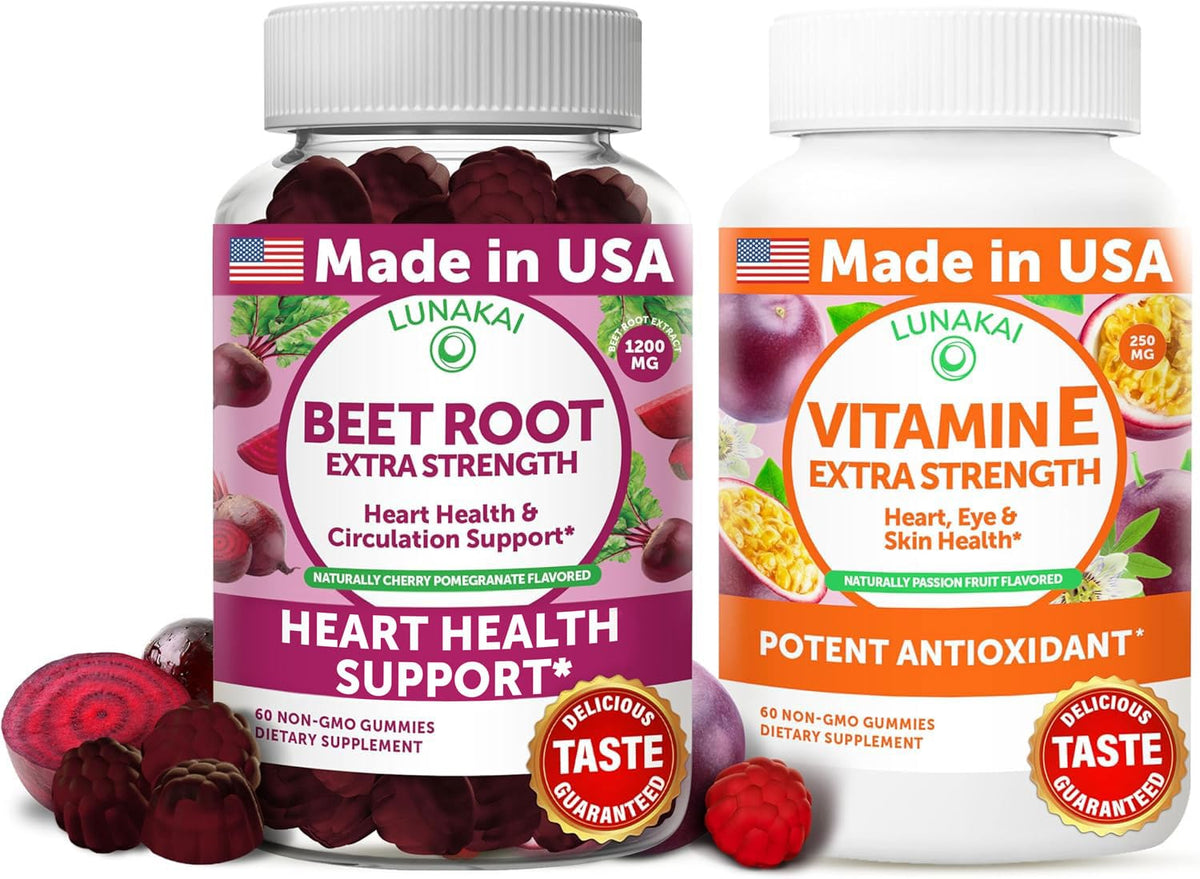 Beet Root Vitamin E C Gummies R408