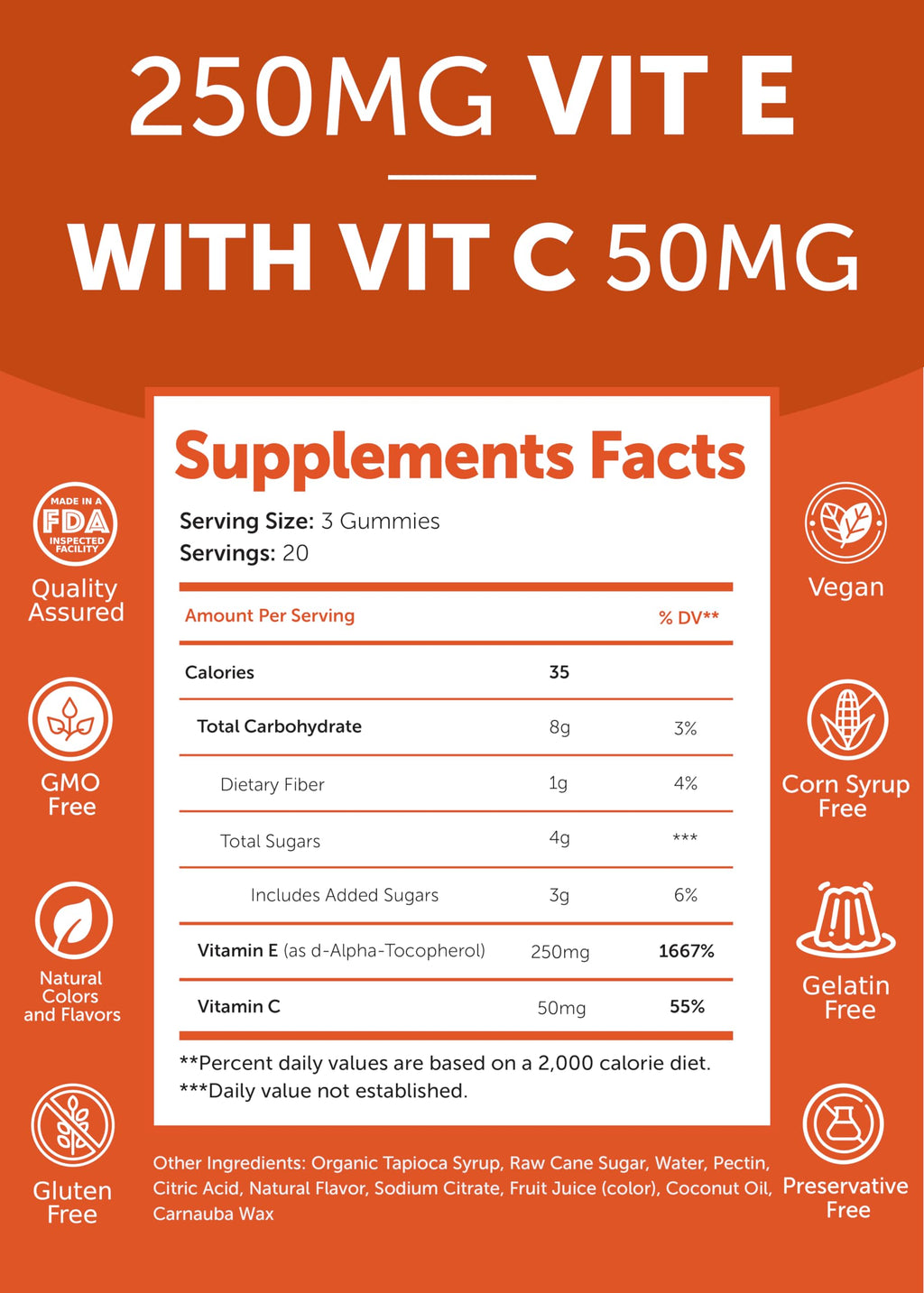 Beet Root Vitamin E C Gummies R408
