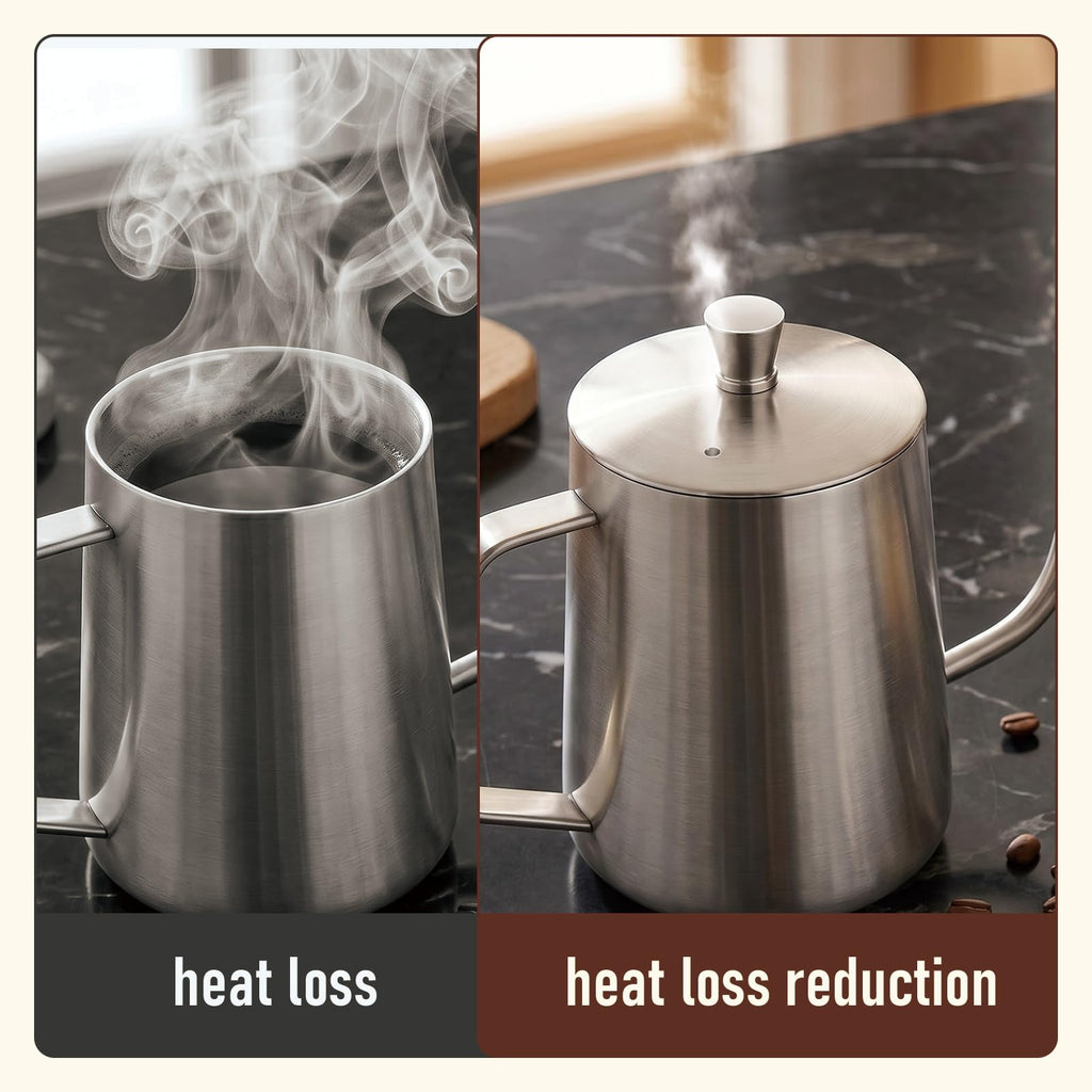 20 oz Stainless Steel Pour Over Kettle R611