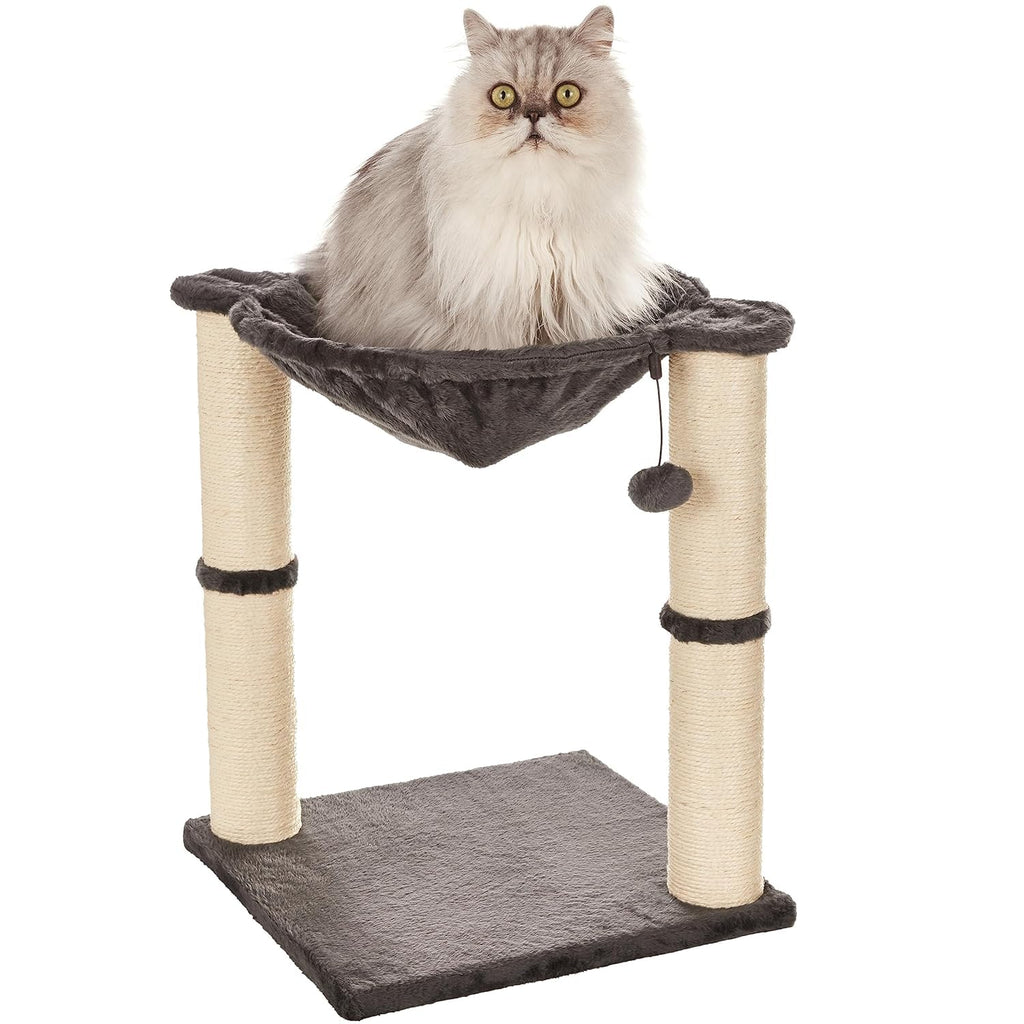 Cat Condo Tower with Hammock Bed and Scratching Posts T389