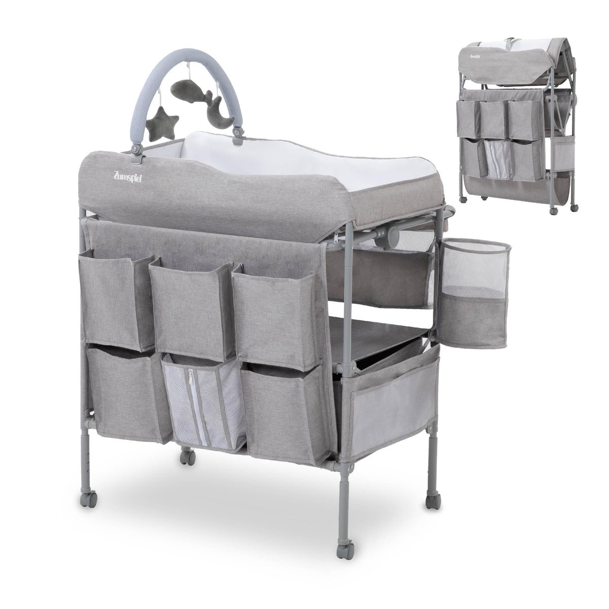 Portable Folding Baby Changing Table with 2 Drawers V312