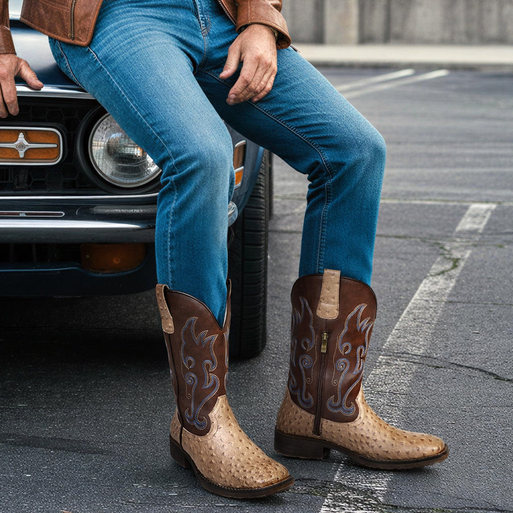 Men's Western Cowboy Boots L197