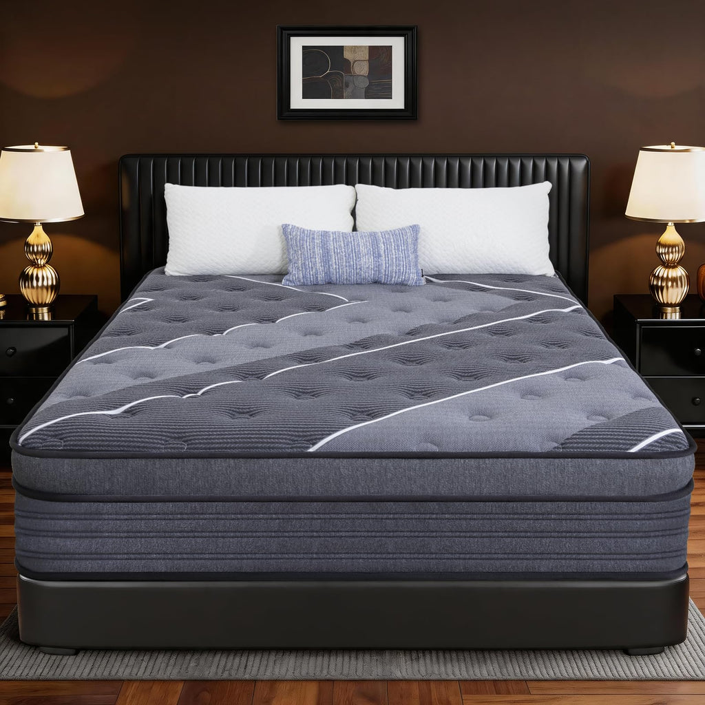 12 Inch Cooling Gel Memory Foam Hybrid Mattress R463259