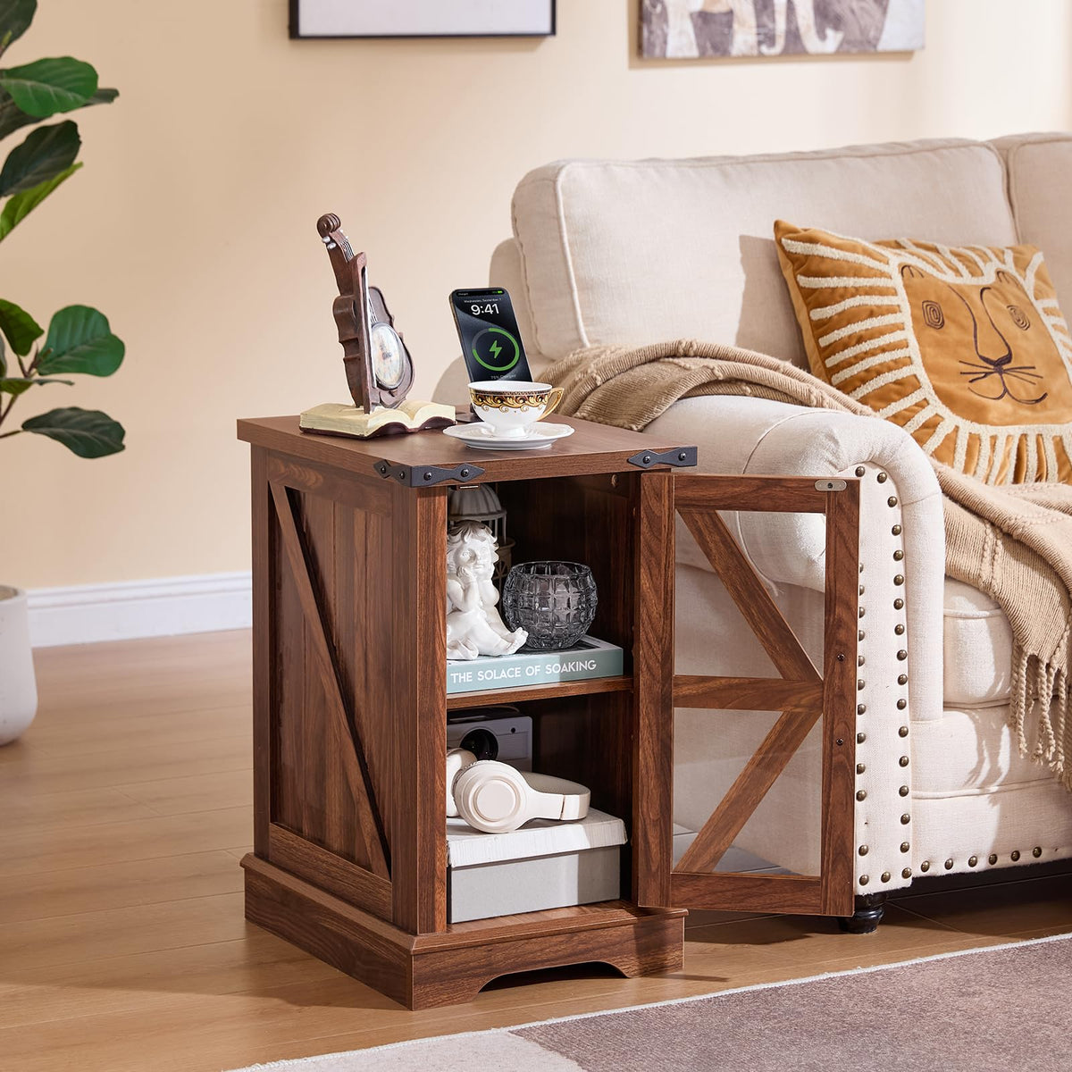End Table Set 2 with Charger X468