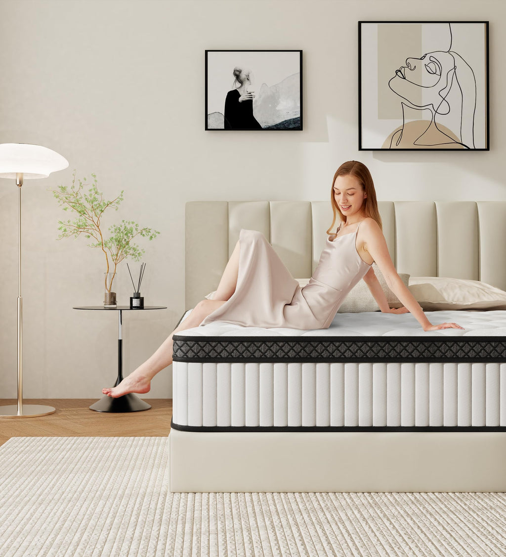 12 Inch Full Size Hybrid Mattress in a Box S99048