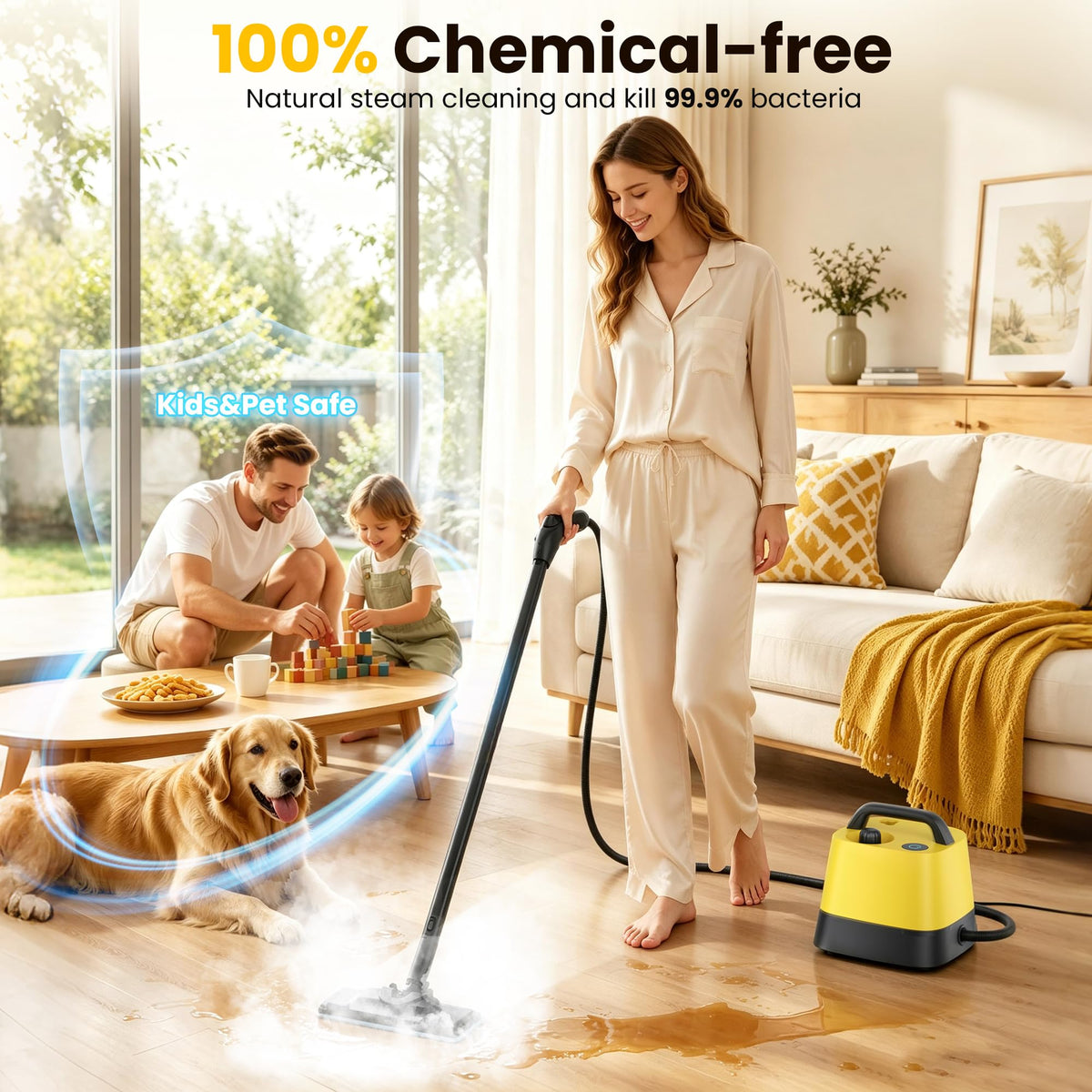 Steam Cleaner with 52oz Tank D9192