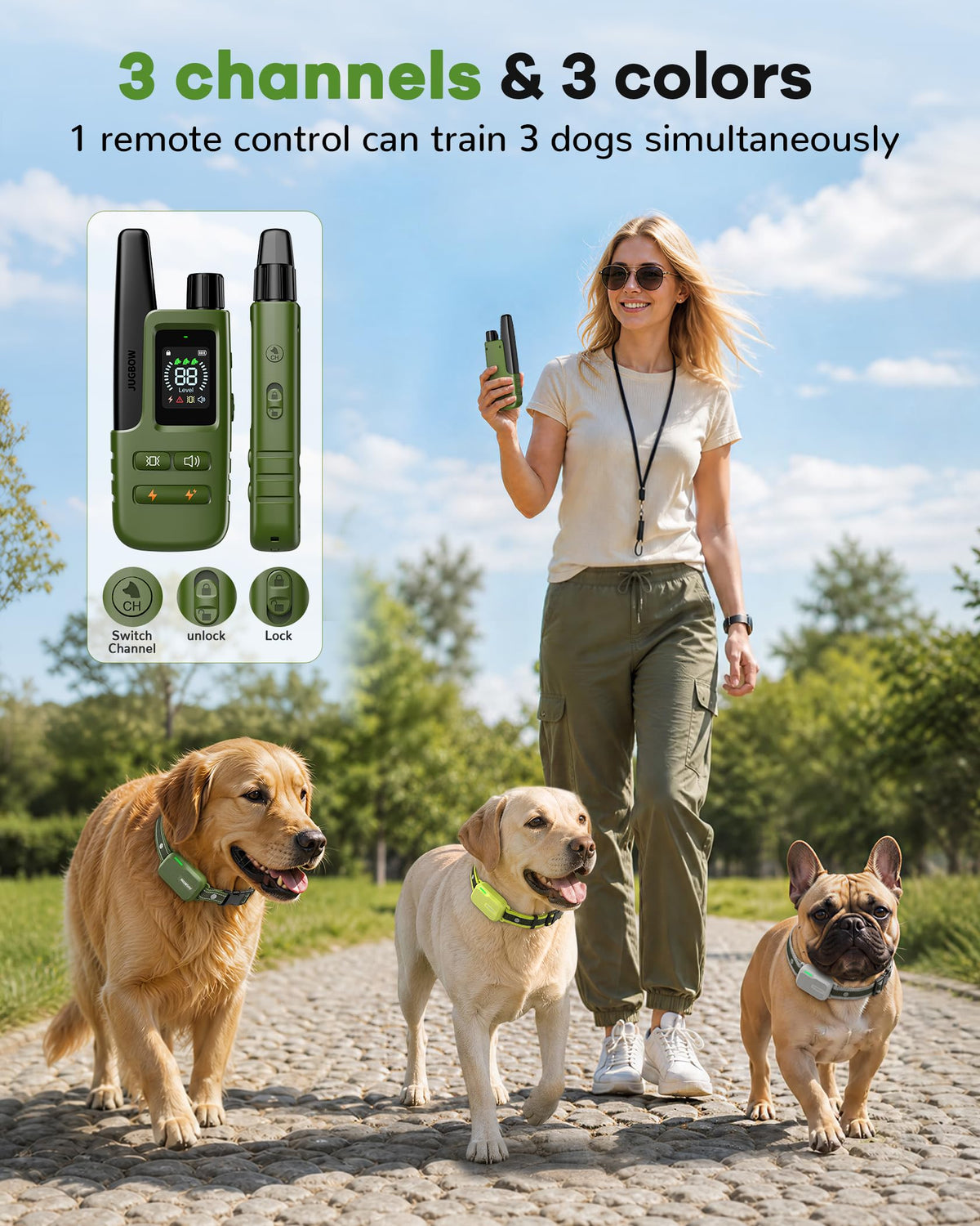 Dog Training Collar 3 Pack Z52697