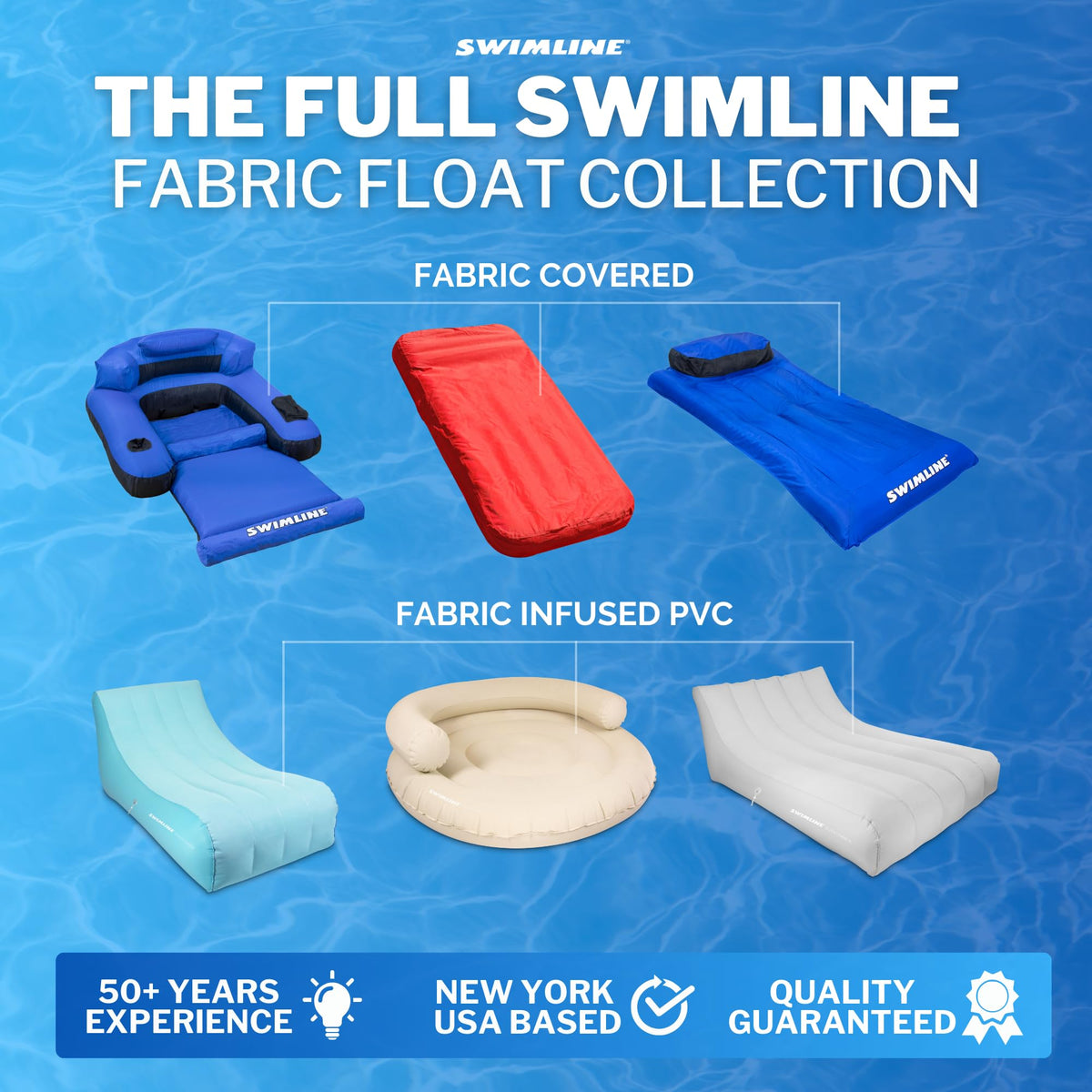 Fabric Covered Pool Float Mattress Red Lounger Raft L738939