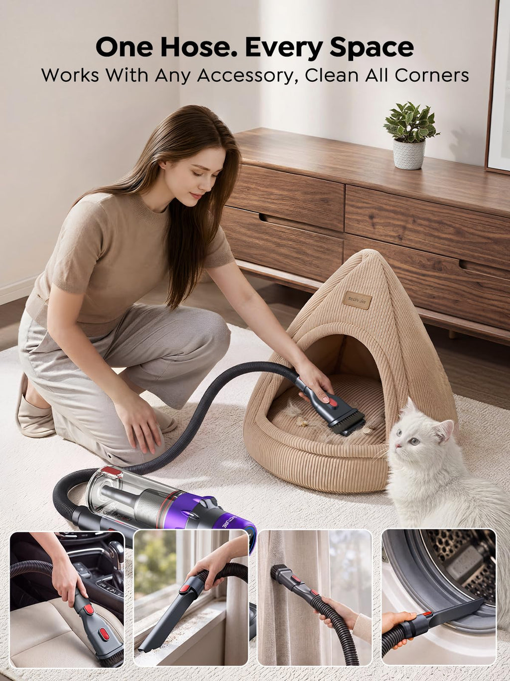 650W 55KPA 70Mins Cordless Stick Vacuum Cleaner I13119