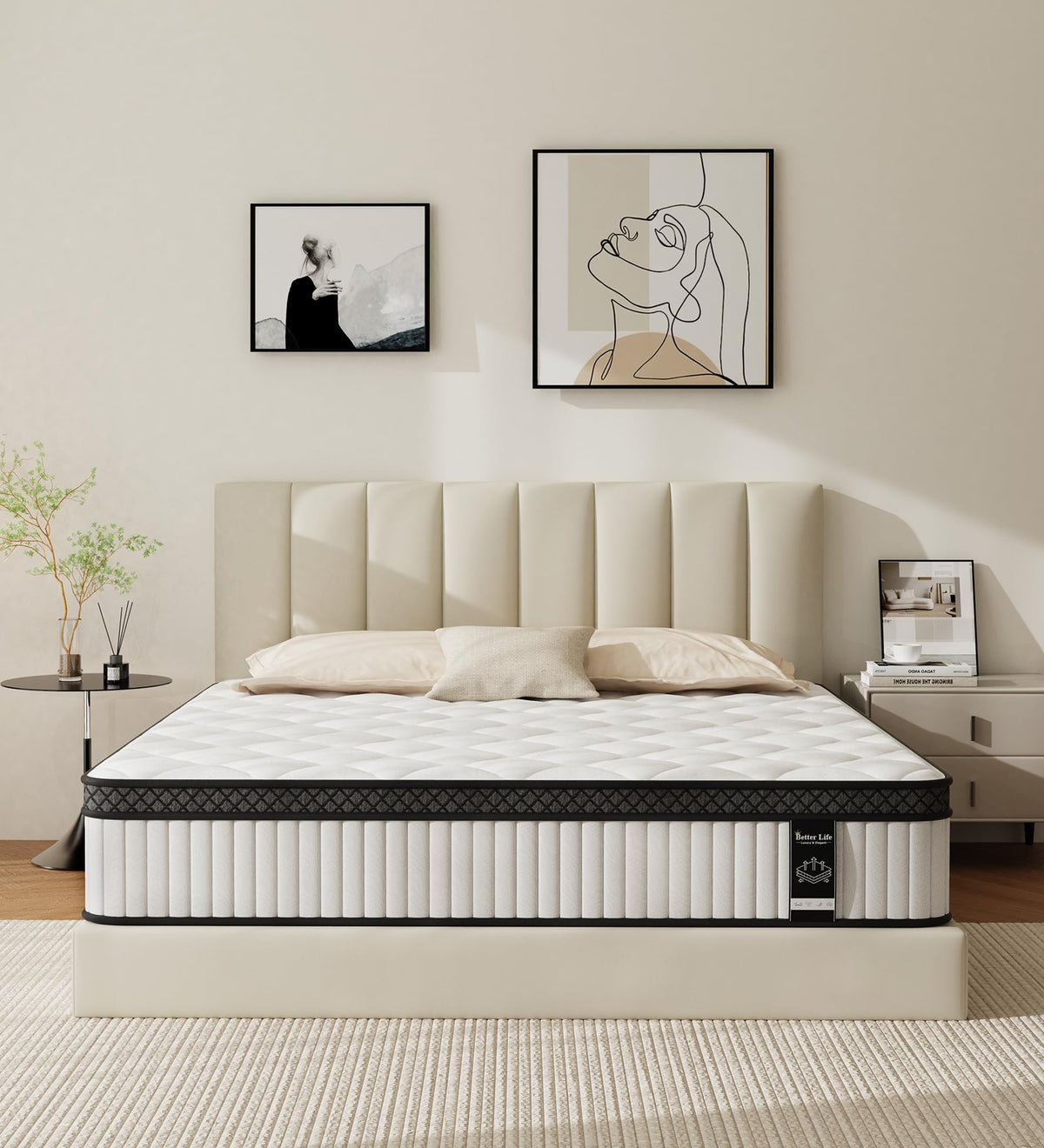 12 Inch Full Size Hybrid Mattress in a Box S99048