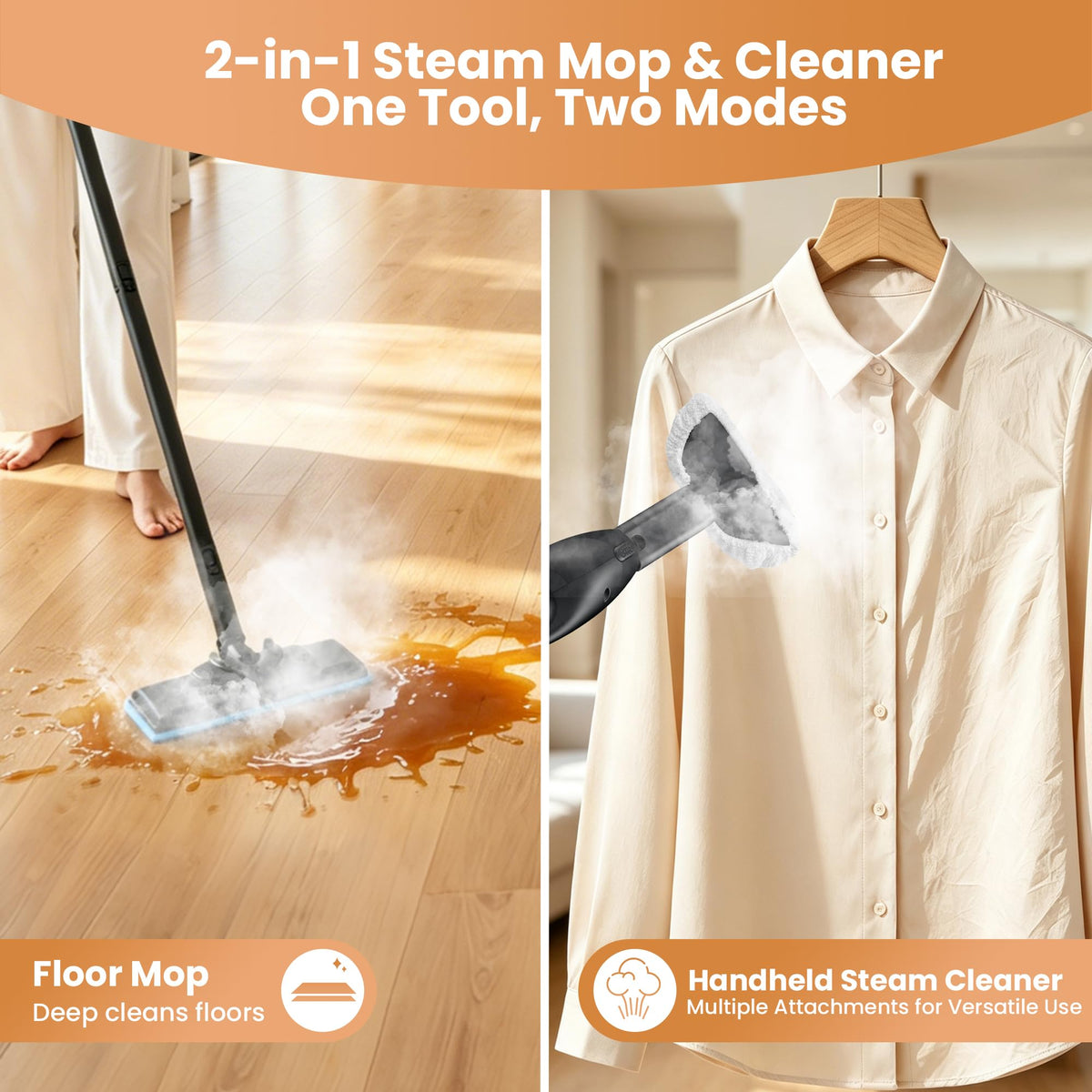 Steam Cleaner with 52oz Tank D9192