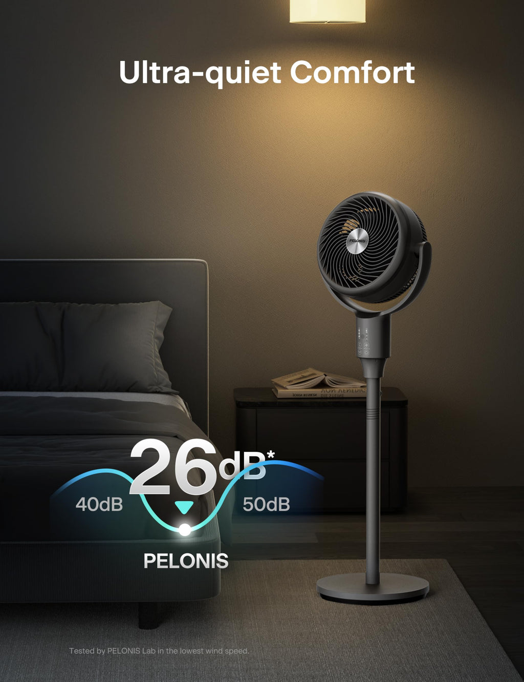 Grey Pedestal Fan R84527