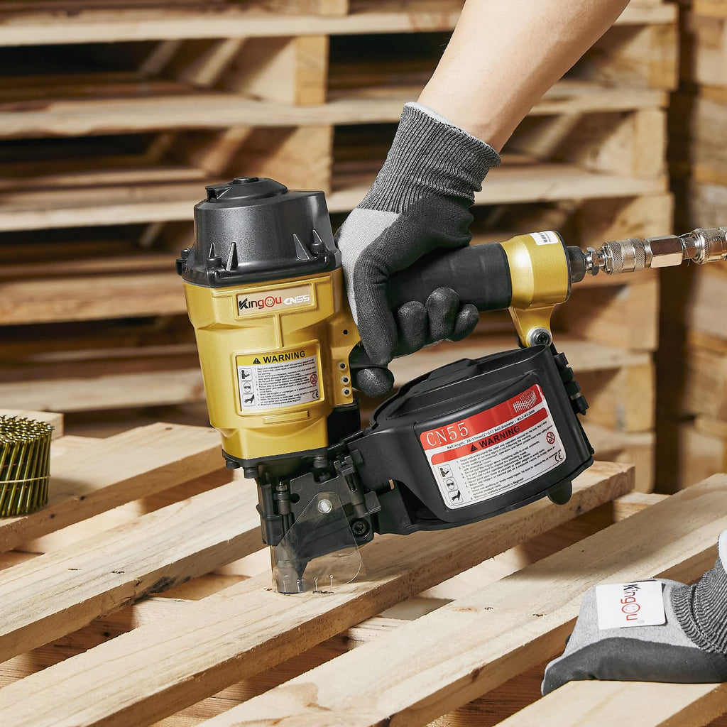 Coil Siding Nailer Gun with 1/4 NPT Air Connector T8866