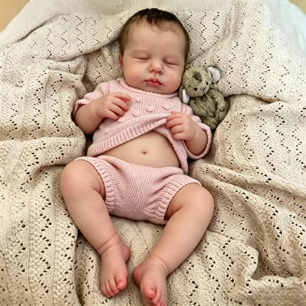 20" Silicone Full Body Reborn Baby Dolls Girl Y341621