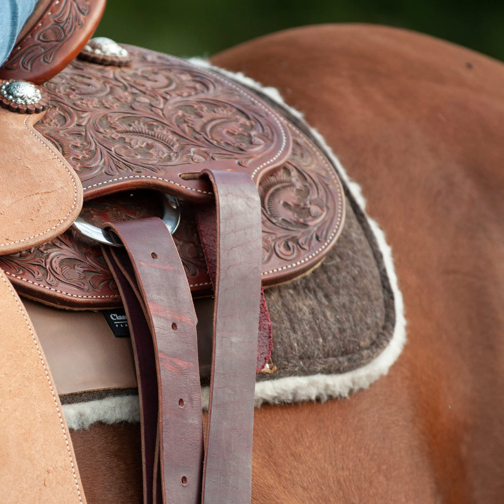 Blended Felt Saddle Pad with Fleece Bottom W44610