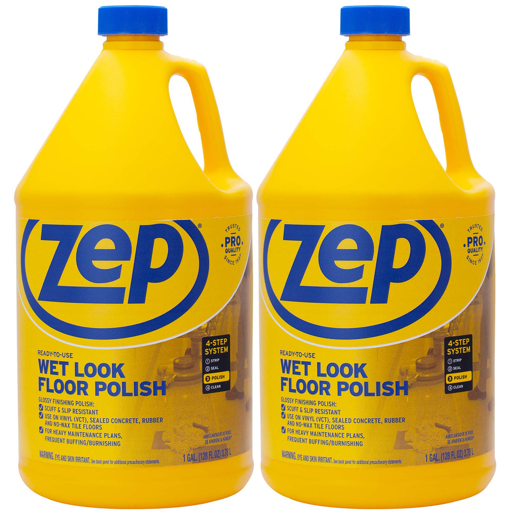 Wet Look Floor Polish 1 Gallon Case of 2 H696