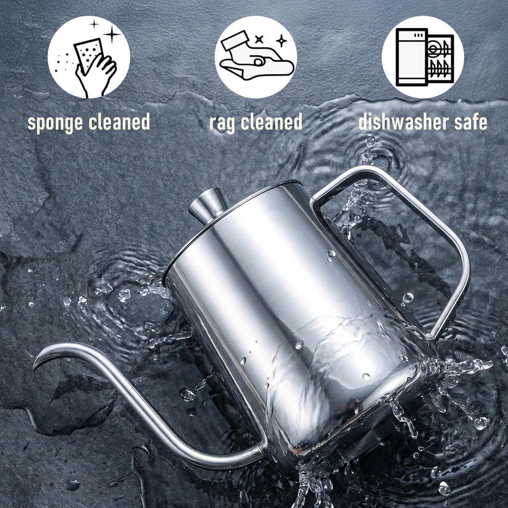 20 oz Stainless Steel Pour Over Kettle R611