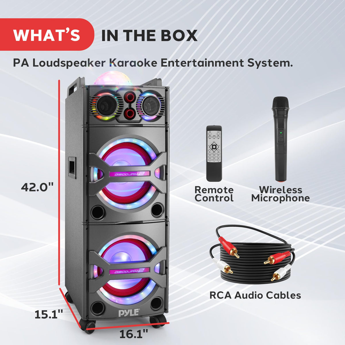 Portable Bluetooth PA Speaker System T473868